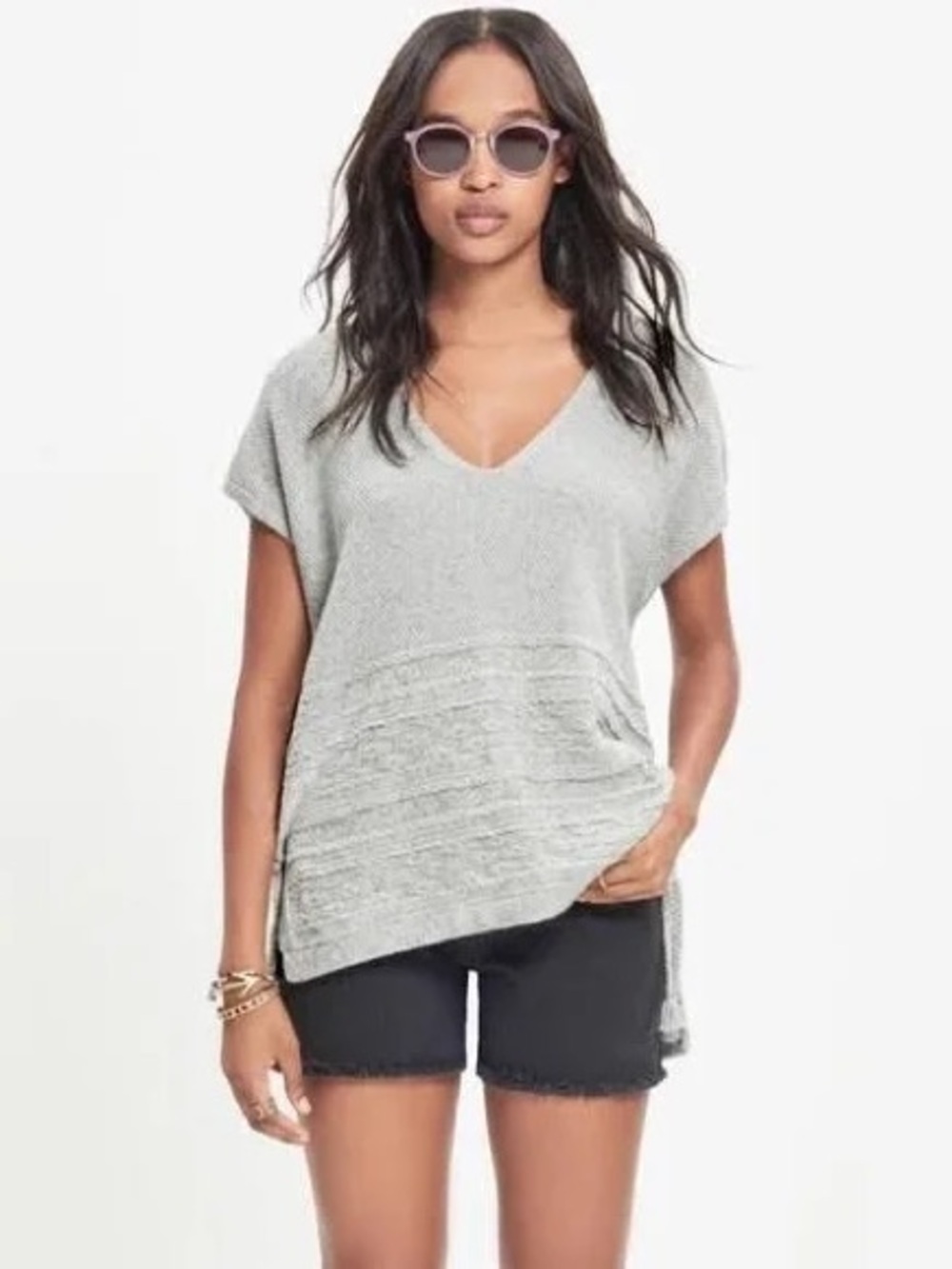 🌟3 for $15 SALE🌟 MADEWELL Sailport Knit Short Sleeve Sweater